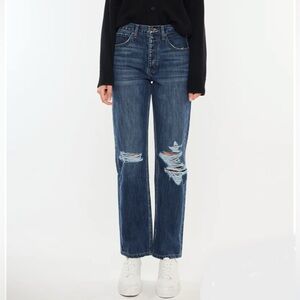 KanCan Dixon Ultra High Rise 90's Boyfriend Jeans